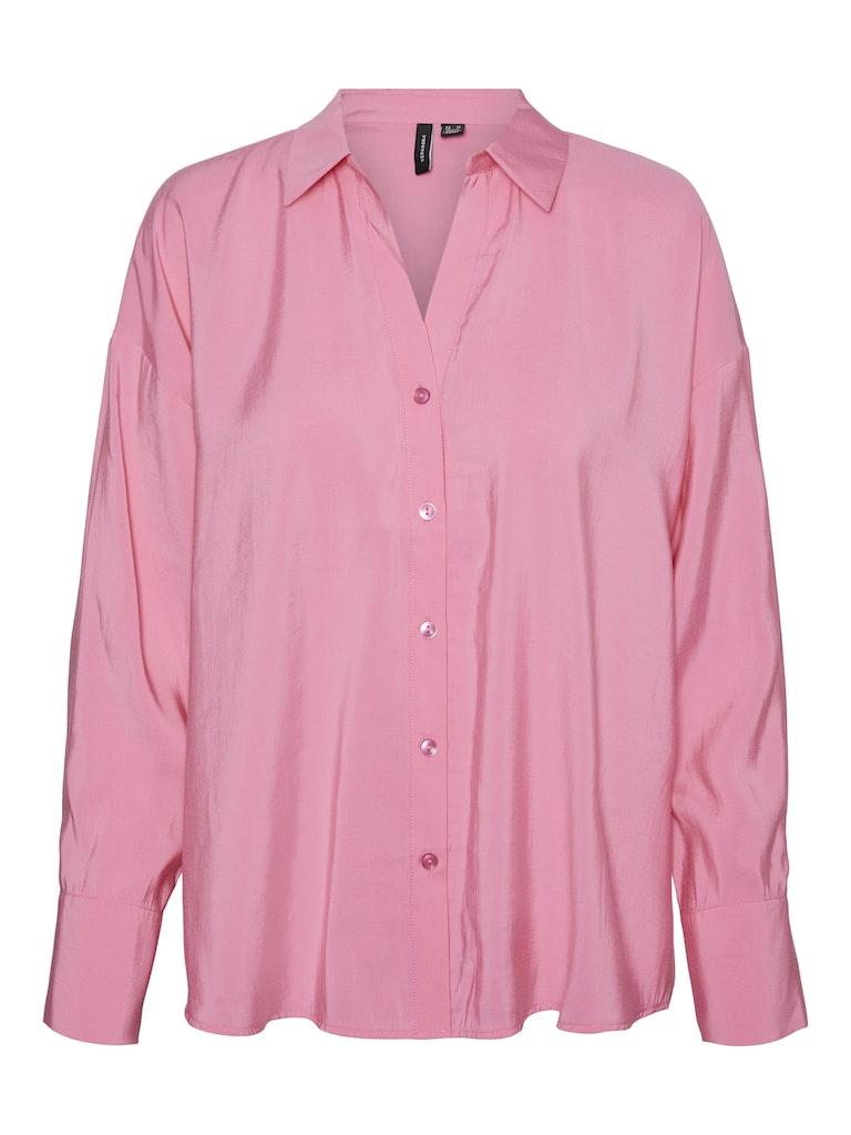 Vmqueeny Oversized Shirt in Pink Cosmos Vero Moda , Pink , Dames