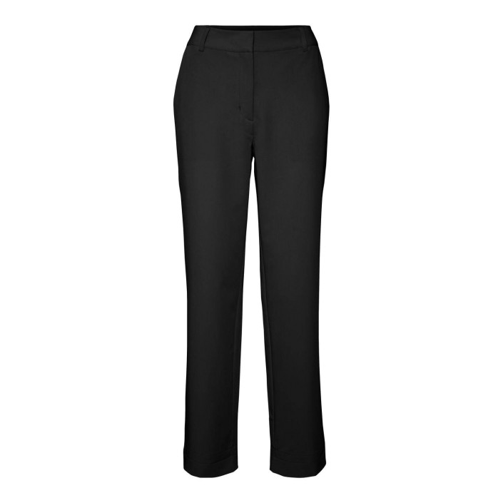 Vero Moda VMZELDA HR STRAIGHT PANT CURVE NOOS Black | Freewear VMZELDA HR STRAIGHT PANT CURVE NOOS - www.freewear.nl - Freewear