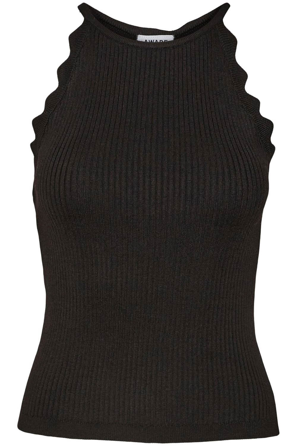 Vero Moda Top Vmfernanda Sl Tank Top Vma 10290374 Black Dames Maat - L