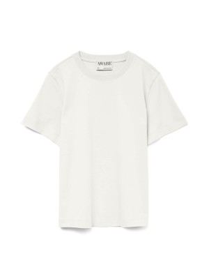 Vero Moda Aware AWNAIMA SS O-NECK T-SHIRT NOOS Snow White | Freewear AWNAIMA SS O-NECK T-SHIRT NOOS - www.freewear.nl - Freewear
