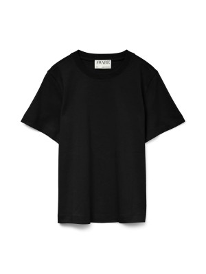 Vero Moda Aware AWNAIMA SS O-NECK T-SHIRT NOOS Black | Freewear AWNAIMA SS O-NECK T-SHIRT NOOS - www.freewear.nl - Freewear