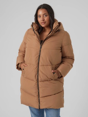 Vero Moda VMCHALSEY COAT GA CUR Tigers Eye | Freewear VMCHALSEY COAT GA CUR - www.freewear.nl - Freewear