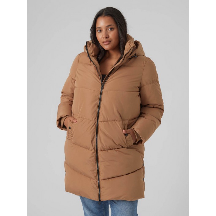 Vero Moda VMCHALSEY COAT GA CUR Tigers Eye | Freewear VMCHALSEY COAT GA CUR - www.freewear.nl - Freewear