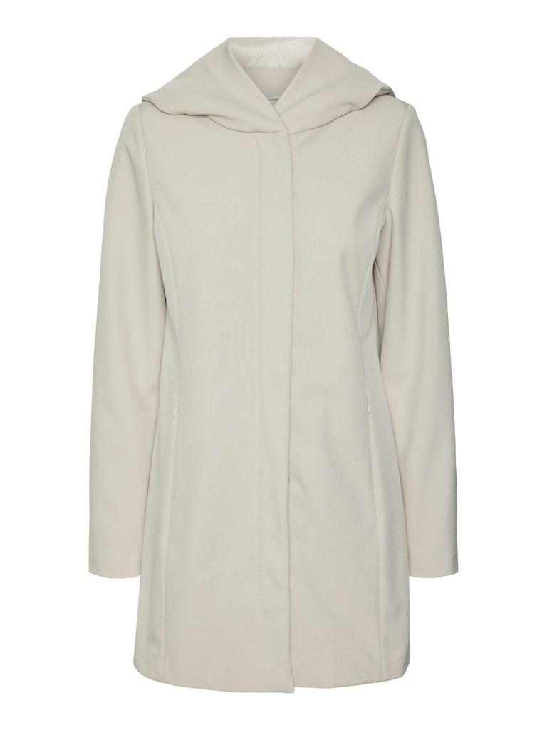 Vero Moda Jas Vmsoftshelldona Wrp Jacket Boos 10301351 Oatmeal Dames Maat - S