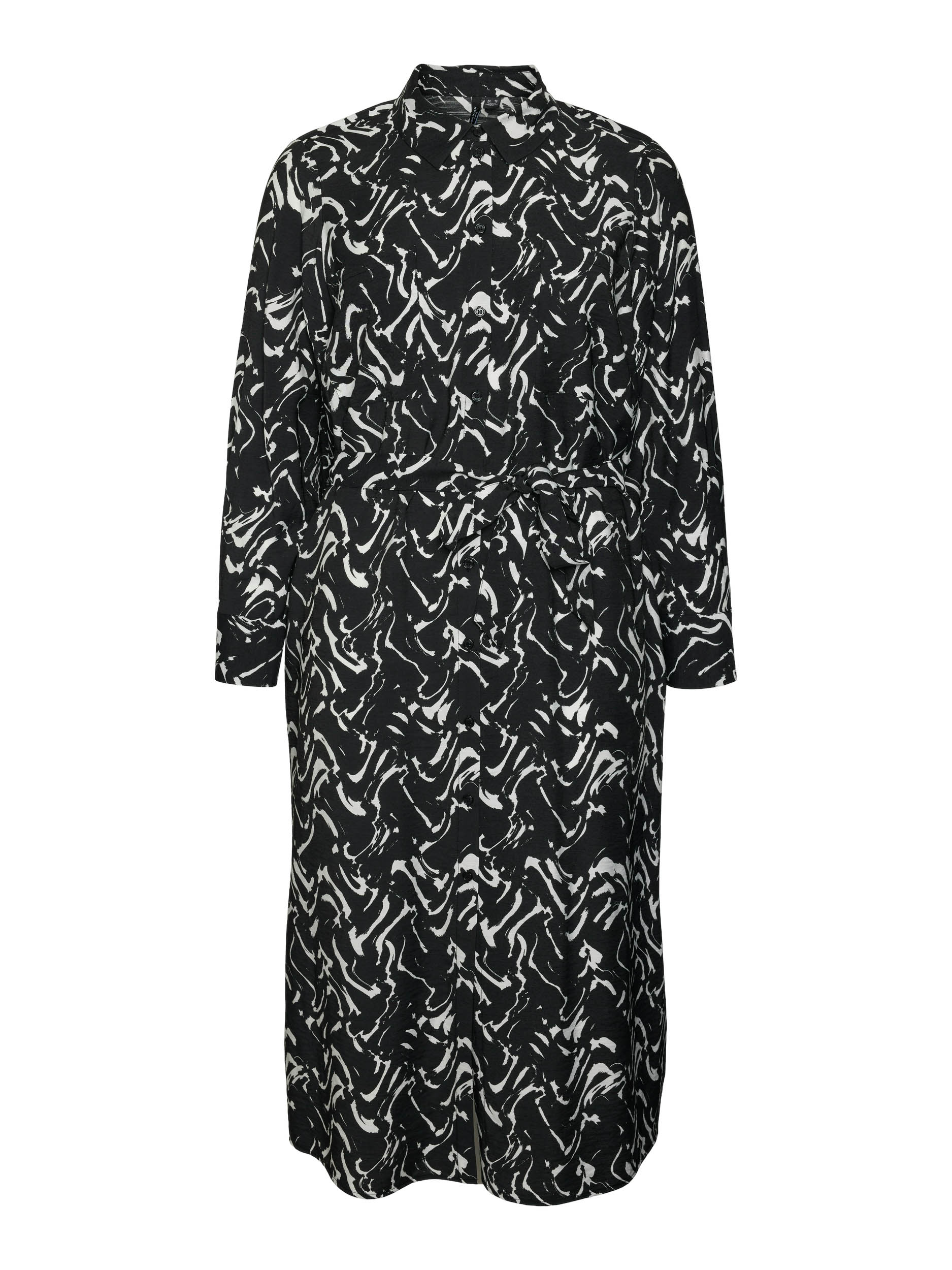 Vero Moda Vmccia Ls 7 8 Shirt Dress Wvn Cur