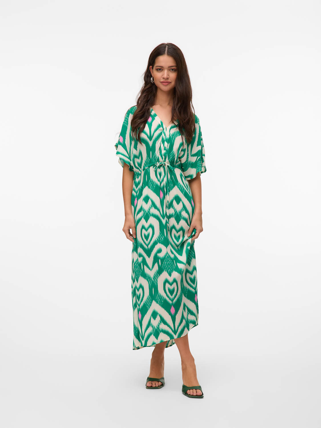 Vero moda Vmmenny Ss 7/8 Kaftan Wvn Ga