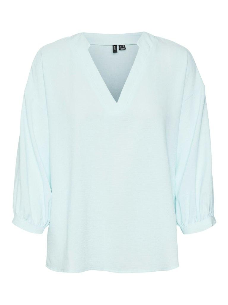 Vero Moda Blouse Vmgaiga 3/4 Top Wvn Btq Ga 10304159 Clearwater Dames Maat - M