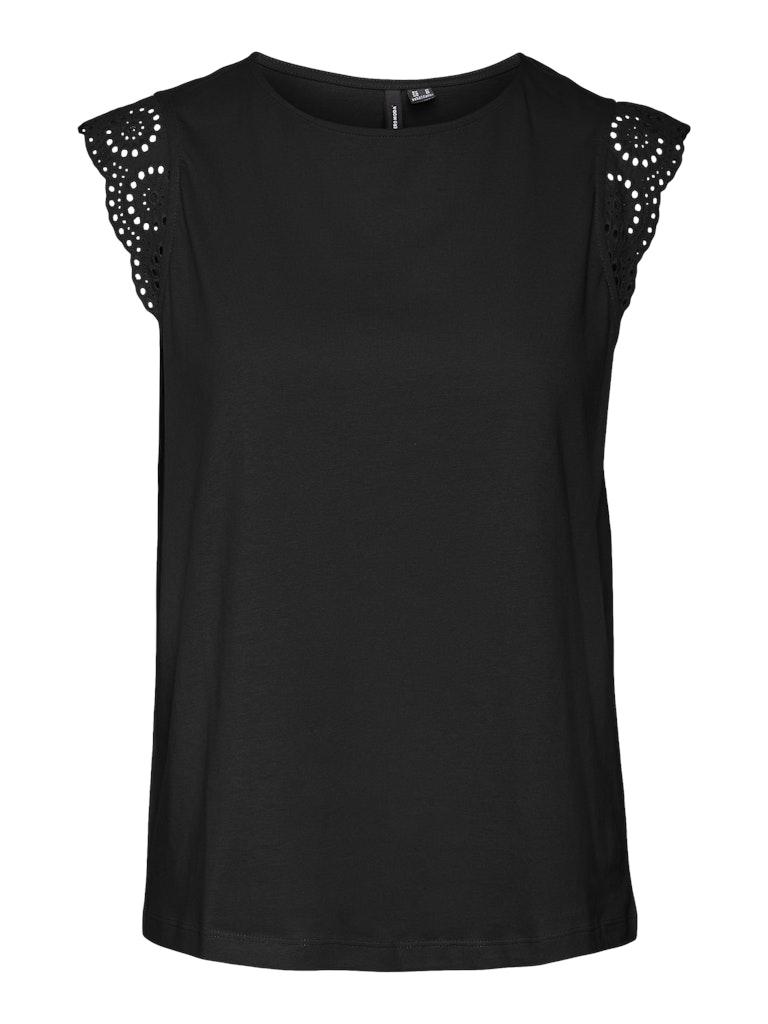 VERO MODA VMEMILY SL GATHERING TOP JRS NOOS Dames Top - Maat M