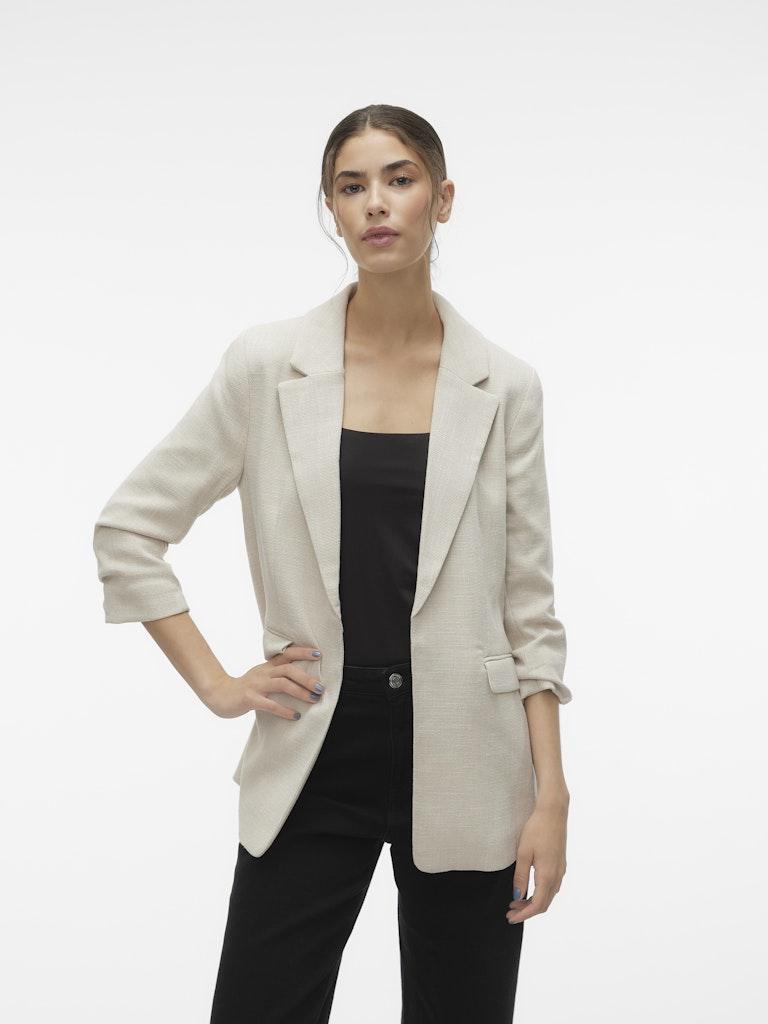 Vero Moda Vmfrida 3/4 Regular Blazer Noos
