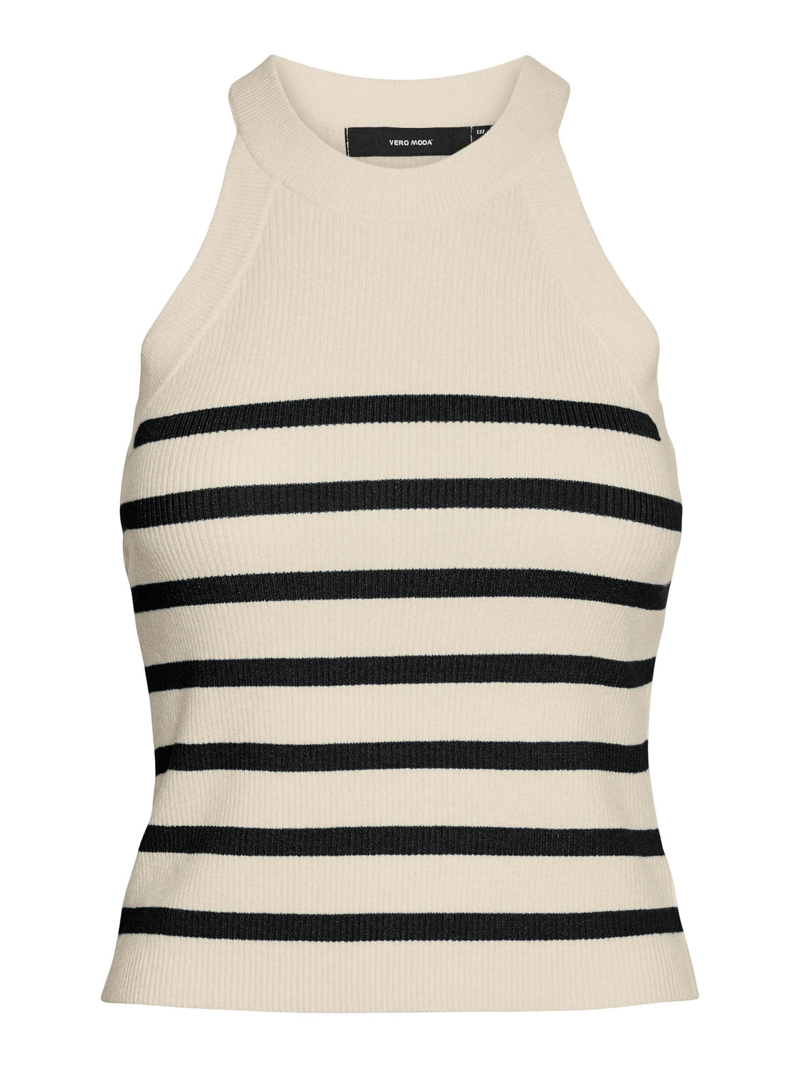 VERO MODA VMSABA RIB SL O-NECK TOP GA NOOS Dames Trui - Maat M