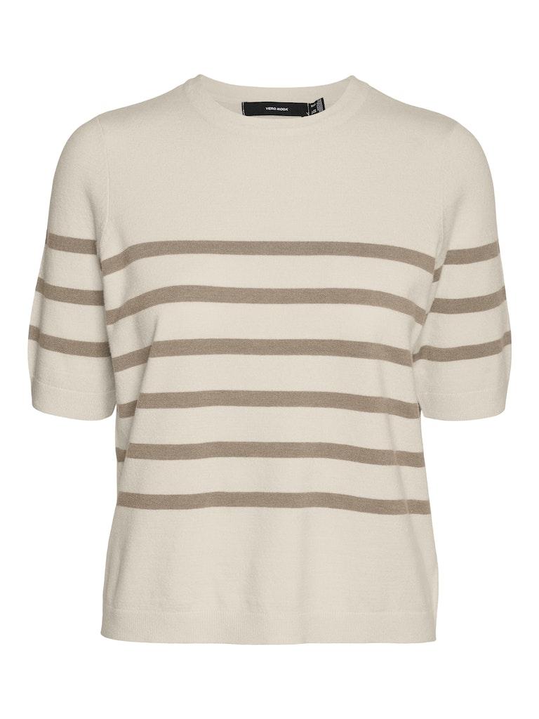 Vero Moda Vmsaba Plain Ss O neck Pullover Ga