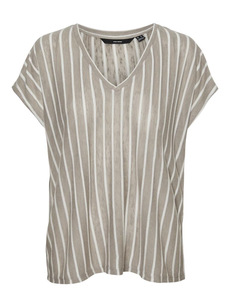 Vero Moda Vmlana Ss V neck Top Jrs Ga