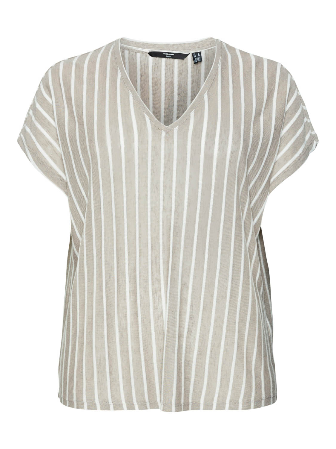 Vero Moda Vmclana Ss V-neck Top Jrs Cur Ga