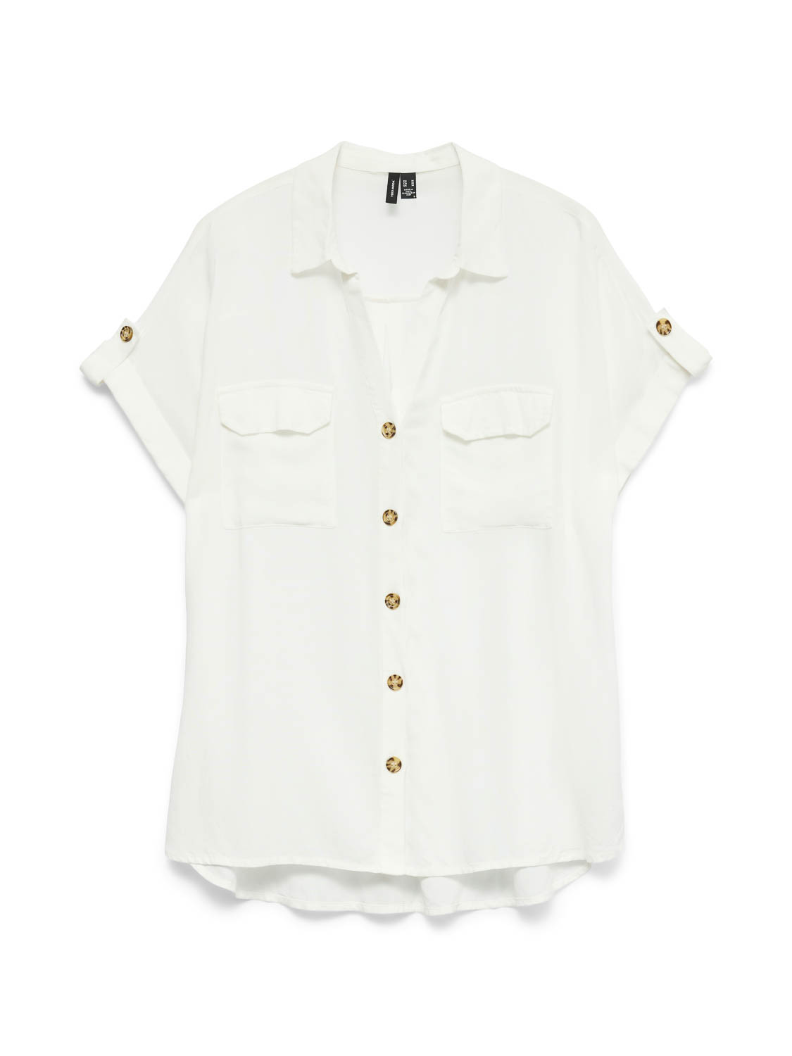 Vero Moda Bumpy Woven SS Top Dames