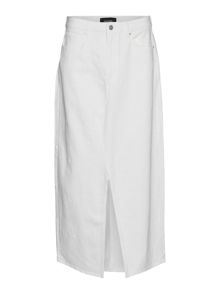 Vero Moda Vmminna Mr High Slit Long Emb Dnm S: