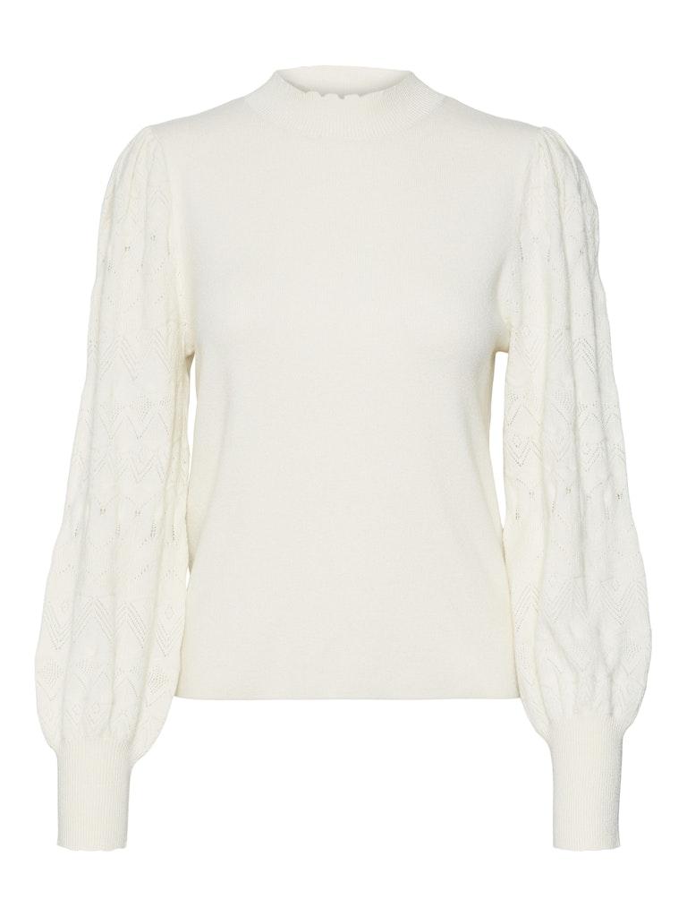VERO MODA VMLIMONE LS HIGHNECK PULLOVER GA BOO Dames Trui - Maat L