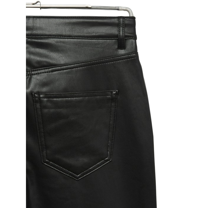 Vero Moda VMTESSA HR WIDE PL PANTS NOOS Black | Freewear VMTESSA HR WIDE PL PANTS NOOS - www.freewear.nl - Freewear