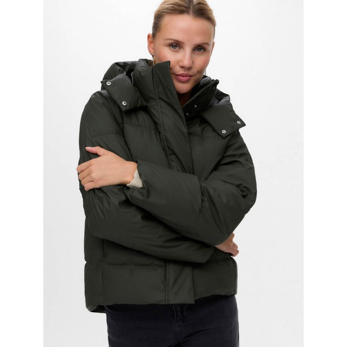 Vero Moda VMGRETAKYLIE SHORT COATED JACKET NO: Peat | Freewear VMGRETAKYLIE SHORT COATED JACKET NO: - www.freewear.nl - Freewear