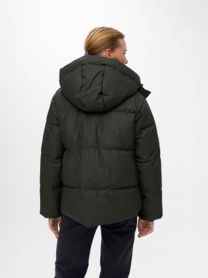 Vero Moda VMGRETAKYLIE SHORT COATED JACKET NO: Peat | Freewear VMGRETAKYLIE SHORT COATED JACKET NO: - www.freewear.nl - Freewear