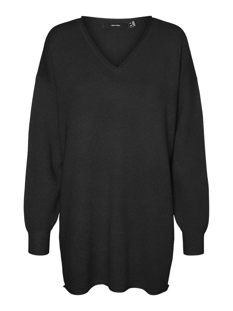 Vero Moda Vmgold Roll Ls Long V-neck Pullover: