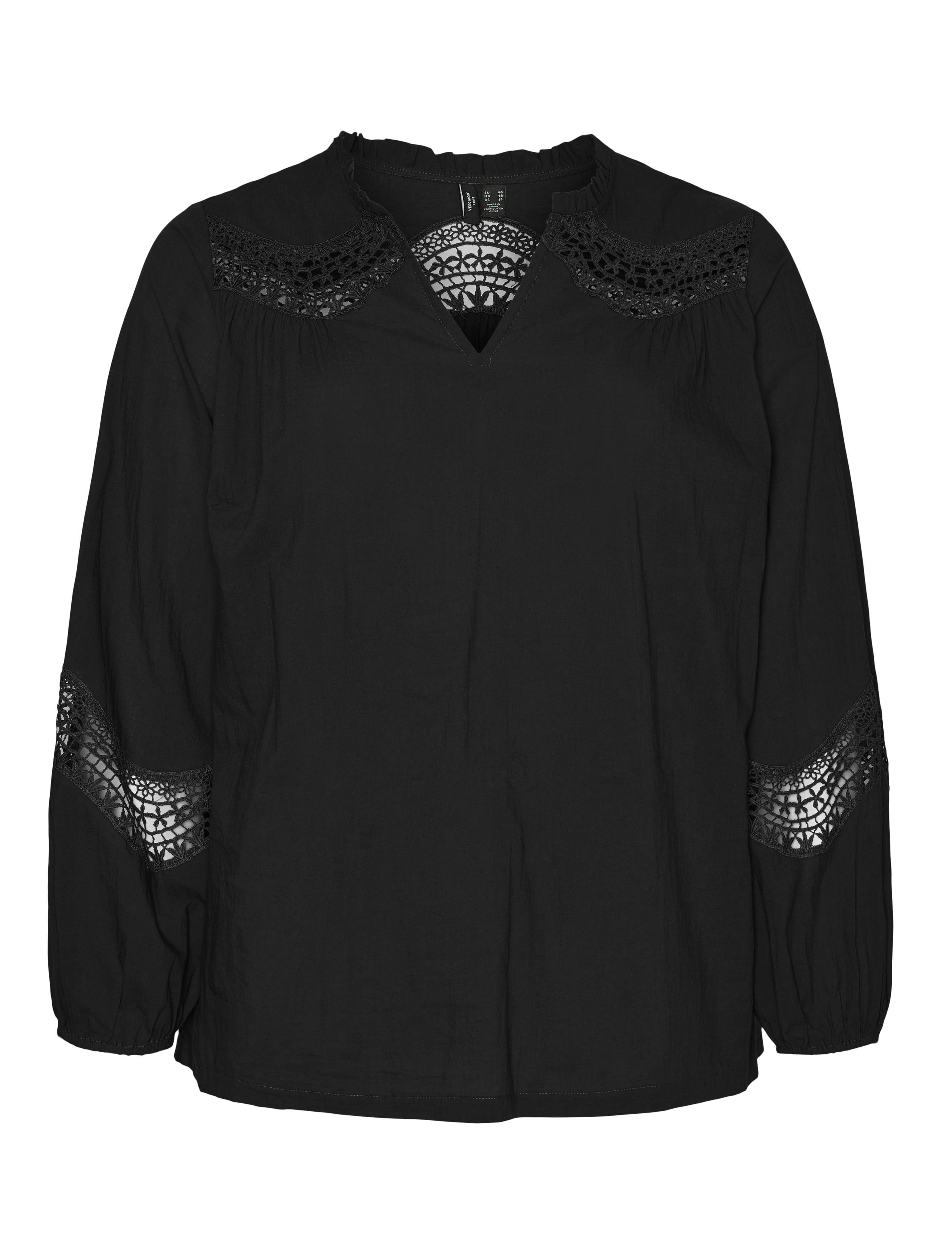 Vero Moda Vmctea Insert Ls Top Wvn Cur