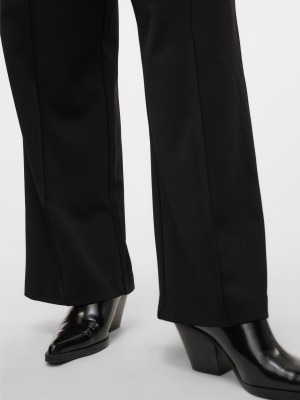Vero Moda curve VMCBECKY HW WIDE PULL ON PANT NOOS : Black | Freewear VMCBECKY HW WIDE PULL ON PANT NOOS : - www.freewear.nl - Freewear
