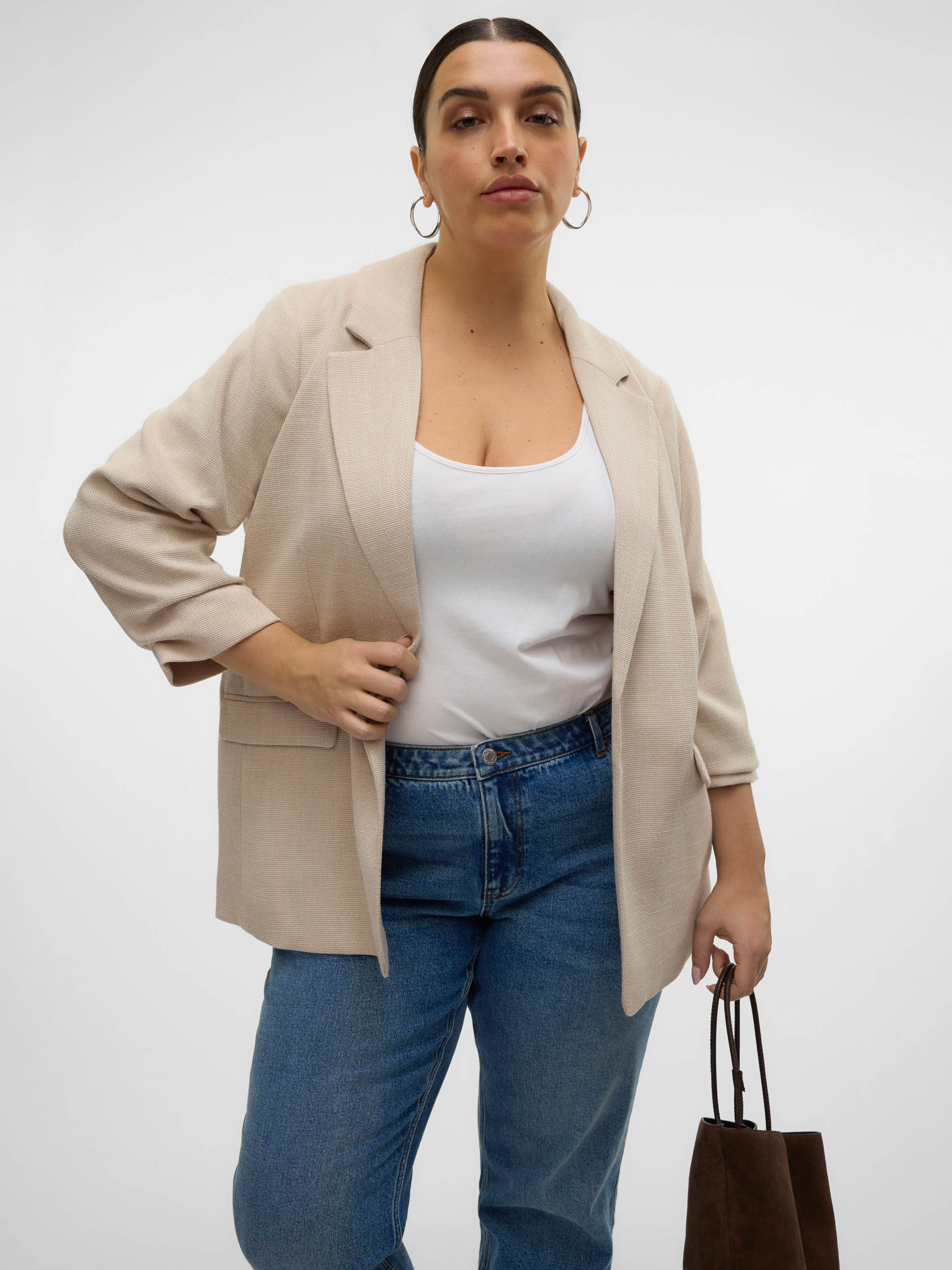 veromoda Vero Moda Vmcfrida Ls Regular Blazer Cur