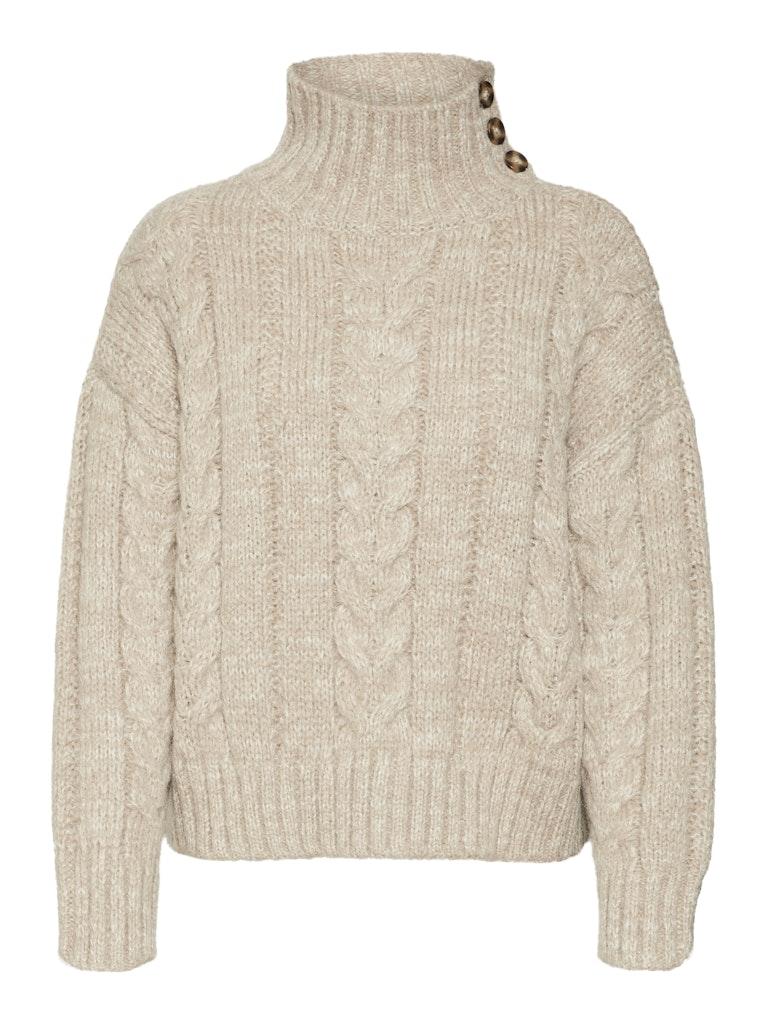 Vero Moda Vmgrace Ls Highneck Pullover Ga