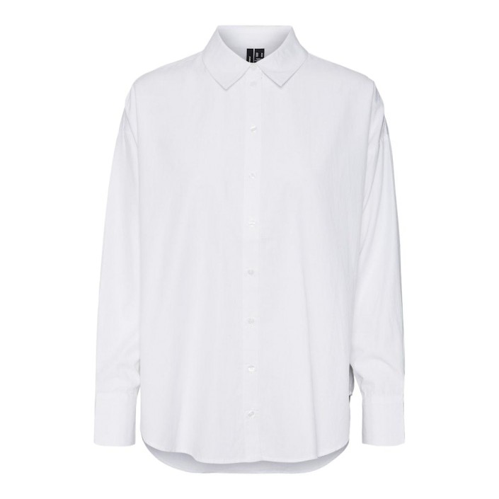 Vero Moda VMFANNI LS SHIRT WVN GA NOOS Bright White | Freewear VMFANNI LS SHIRT WVN GA NOOS - www.freewear.nl - Freewear