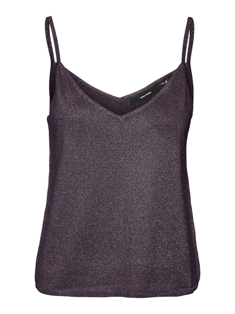 Vero Moda Vmnalina Shine Sl V-neck Top