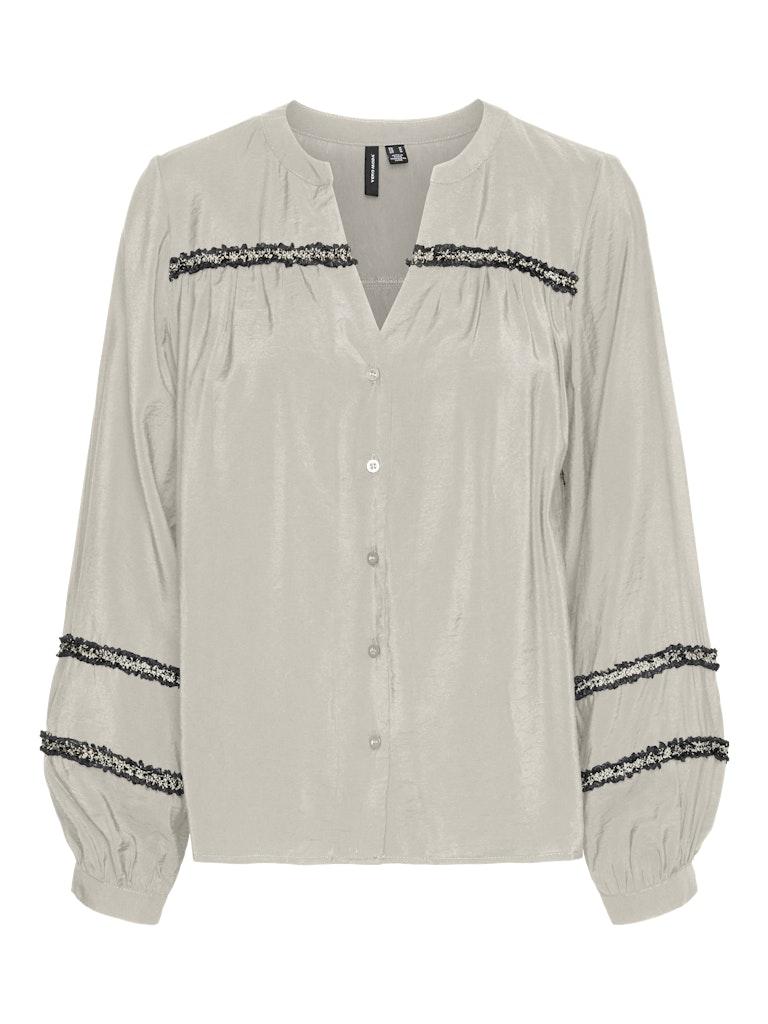 Vero Moda Vmdemi Detail Ls Top Wvn Ga