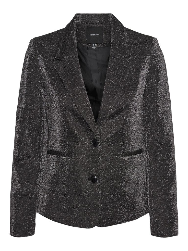 VERO MODA VMSHALI LS FITTED SHINY BLAZER Dames Blazer - Maat 38