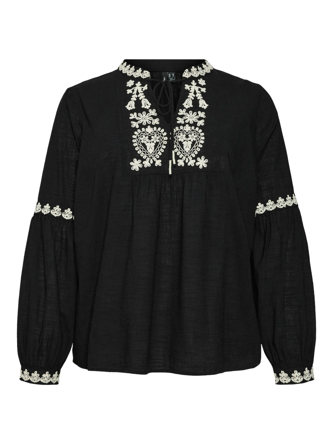 Vero Moda Vmcritah Ls Top Wvn Ga Cur