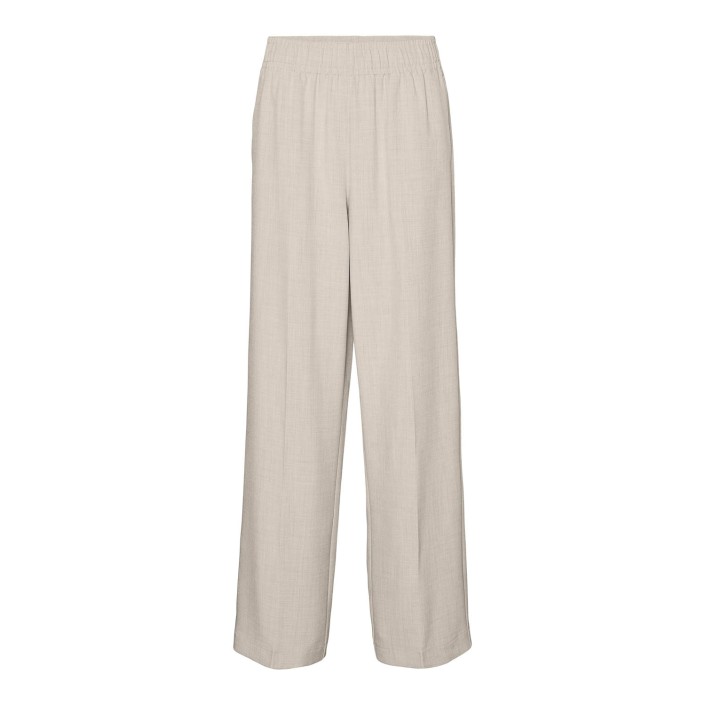 Vero Moda VMCASSIDY HW LOOSE PULL ON PANT BOO Vapor Blue/MELANGE | Freewear VMCASSIDY HW LOOSE PULL ON PANT BOO - www.freewear.nl - Freewear