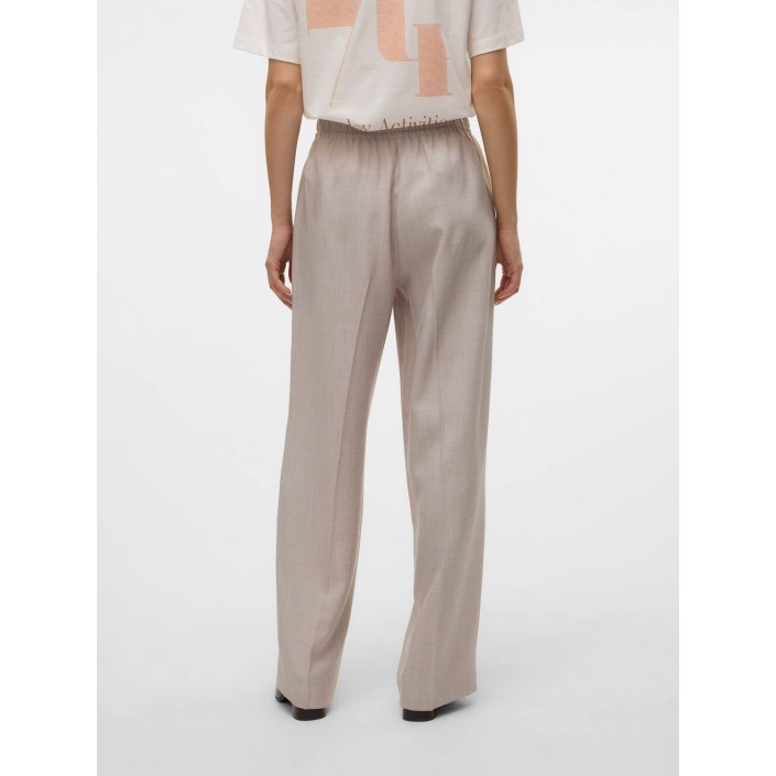 Vero Moda VMCASSIDY HW LOOSE PULL ON PANT BOO Vapor Blue/MELANGE | Freewear VMCASSIDY HW LOOSE PULL ON PANT BOO - www.freewear.nl - Freewear