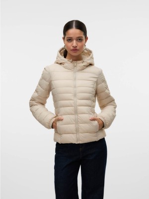 Vero Moda VMMAY SHORT JACKET BOO Oatmeal | Freewear VMMAY SHORT JACKET BOO - www.freewear.nl - Freewear