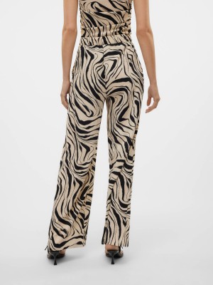 Vero Moda VMPOET HW LOOSE PANT JRS GA BOO Birch/Buki | Freewear VMPOET HW LOOSE PANT JRS GA BOO - www.freewear.nl - Freewear