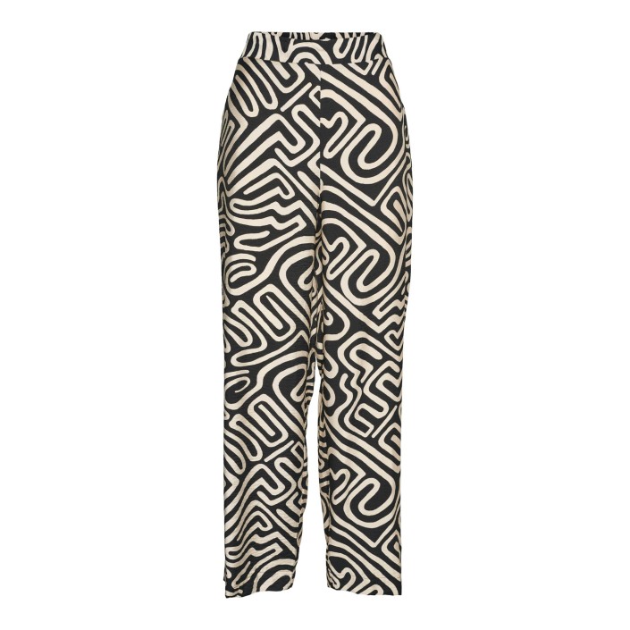 Vero Moda VMVIGDIS H/W PANTS WVN BTQ GA Black/Vigdis | Freewear VMVIGDIS H/W PANTS WVN BTQ GA - www.freewear.nl - Freewear