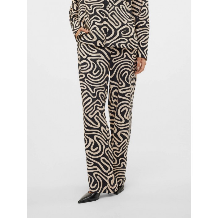 Vero Moda VMVIGDIS H/W PANTS WVN BTQ GA Black/Vigdis | Freewear VMVIGDIS H/W PANTS WVN BTQ GA - www.freewear.nl - Freewear