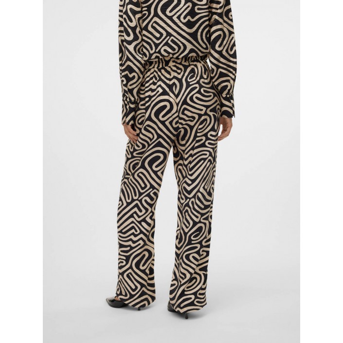Vero Moda VMVIGDIS H/W PANTS WVN BTQ GA Black/Vigdis | Freewear VMVIGDIS H/W PANTS WVN BTQ GA - www.freewear.nl - Freewear