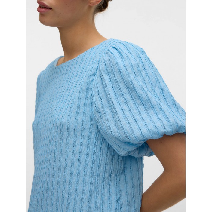 Vero Moda VMNOMI SS TOP JRS GA Airy Blue | Freewear VMNOMI SS TOP JRS GA - www.freewear.nl - Freewear