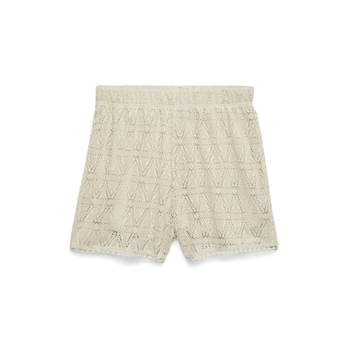 Vero Moda VMMAYA HW  SHORTS JRS Birch | Freewear VMMAYA HW  SHORTS JRS - www.freewear.nl - Freewear