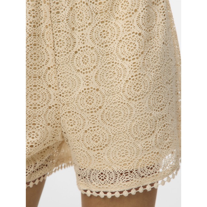 Vero Moda VMMAYA HW  SHORTS JRS Birch | Freewear VMMAYA HW  SHORTS JRS - www.freewear.nl - Freewear