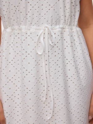 Vero Moda VMTASSA SS SHORT DRESS JRS NOOS Snow White | Freewear VMTASSA SS SHORT DRESS JRS NOOS - www.freewear.nl - Freewear