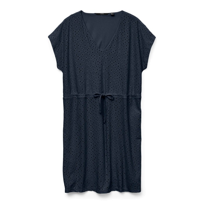 Vero Moda VMTASSA SS SHORT DRESS JRS NOOS Navy Blazer | Freewear VMTASSA SS SHORT DRESS JRS NOOS - www.freewear.nl - Freewear