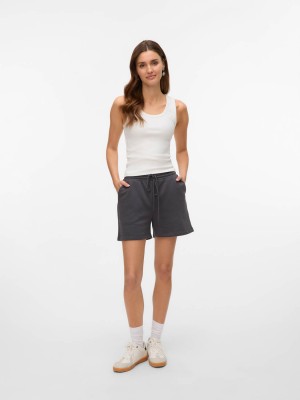 Vero Moda VMRONJA SHORTS JRS GA NOOS Asphalt | Freewear VMRONJA SHORTS JRS GA NOOS - www.freewear.nl - Freewear