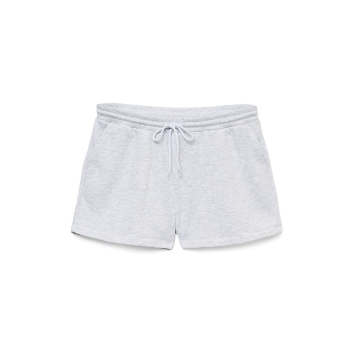 Vero Moda VMRONJA SHORTS JRS GA NOOS Super Light Grey Melange | Freewear VMRONJA SHORTS JRS GA NOOS - www.freewear.nl - Freewear