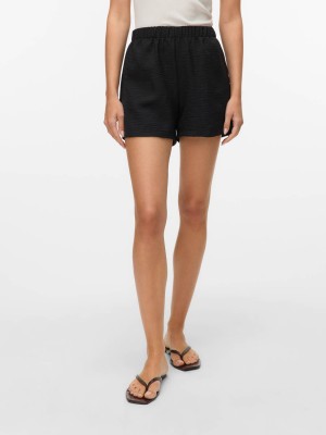 Vero Moda VMMELANEY SHORTS WVN GA NOOS Black | Freewear VMMELANEY SHORTS WVN GA NOOS - www.freewear.nl - Freewear