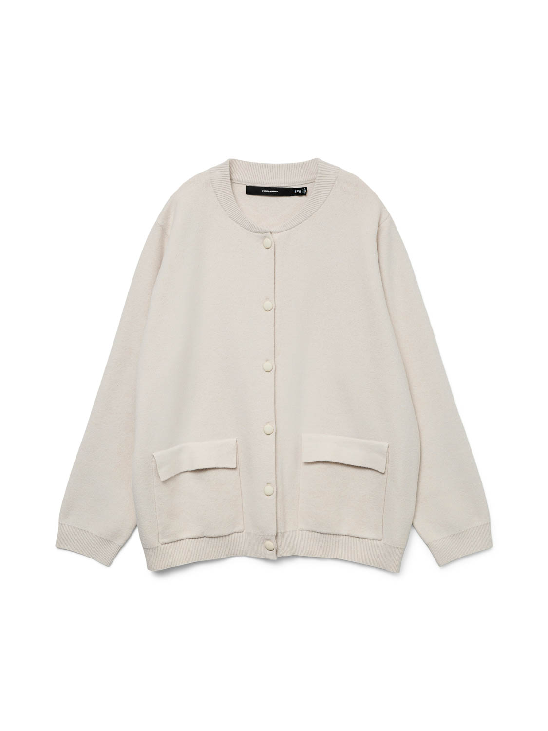 Vero Moda Vmcapple Ls O-neck Short Bomber Car:
