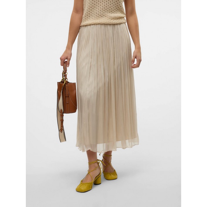Vero Moda VMVIPS NW ANKLE SKIRT WVN CE GA Pumice Stone | Freewear VMVIPS NW ANKLE SKIRT WVN CE GA - www.freewear.nl - Freewear